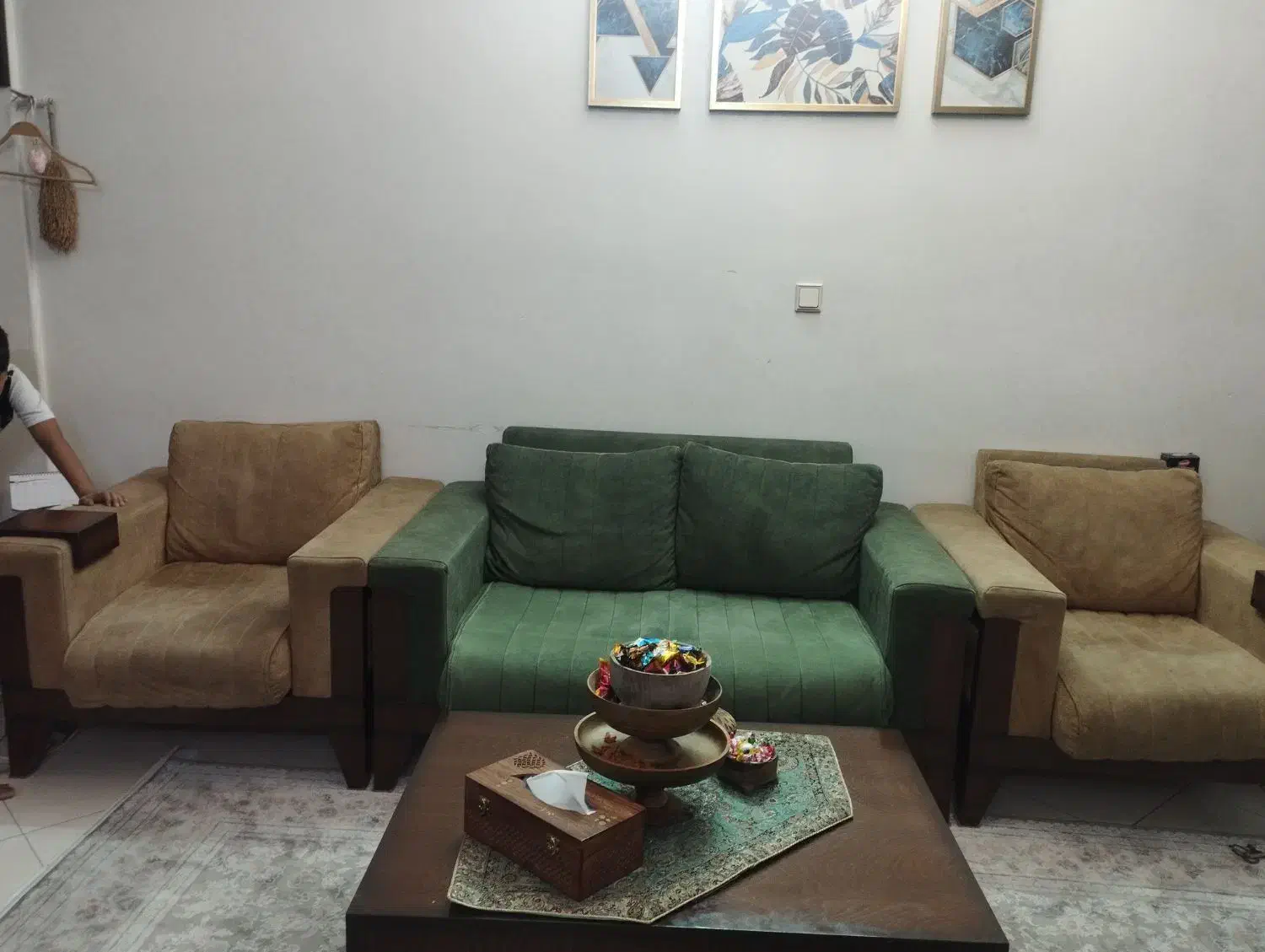 مبل راحتی 7نفره|مبلمان خانگی و میز عسلی|فردیس, سرحد آباد|دیوار