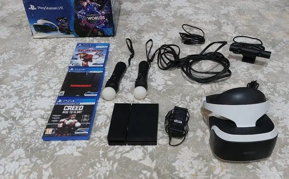 ps vr فول پک همراه با سه بازی|کنسول، بازی ویدئویی و آنلاین|قشم, |دیوار