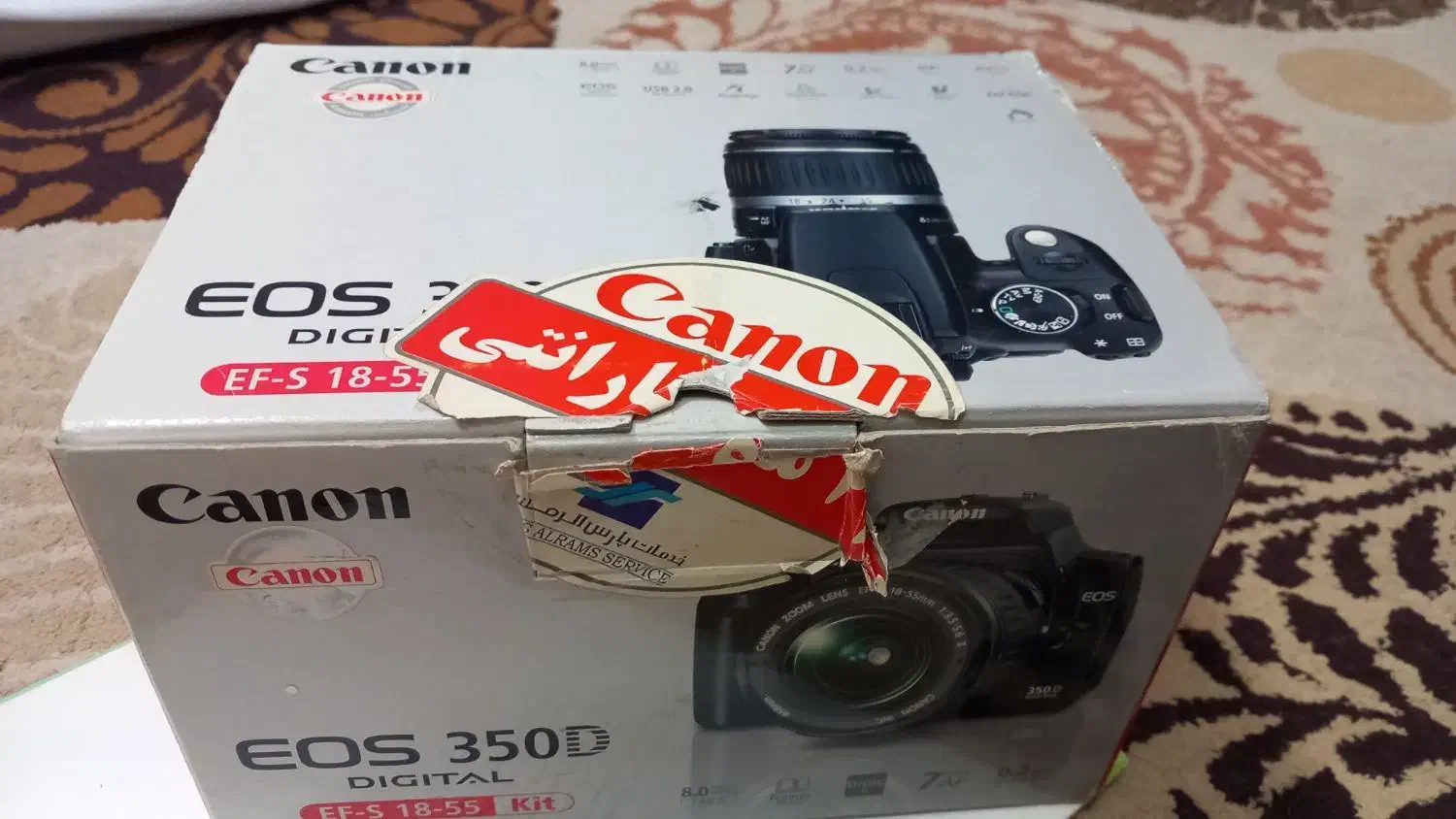 دوربین کنون. canon 350D|دوربین عکاسی و فیلمبرداری|قائمشهر, |دیوار