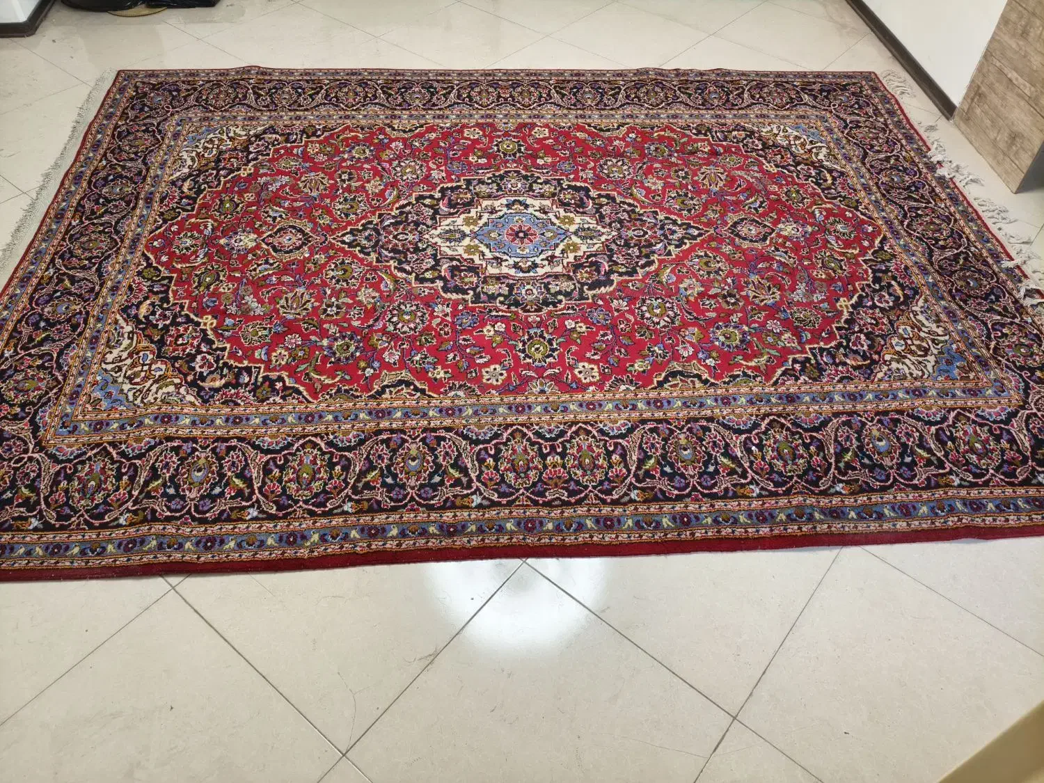 فرش دستباف ۹ متری نجف آباد اصفهان|فرش|تهران, علم و صنعت|دیوار