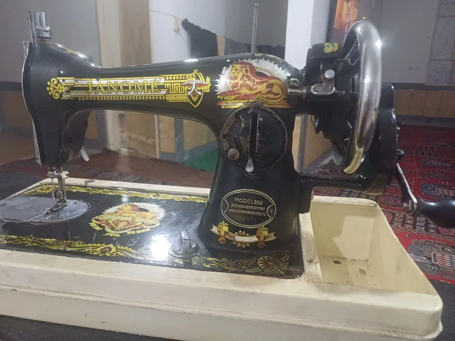 فروش چرخ قدیمی سالم و اصلی|چرخ خیاطی و ریسندگی|ایذه, |دیوار