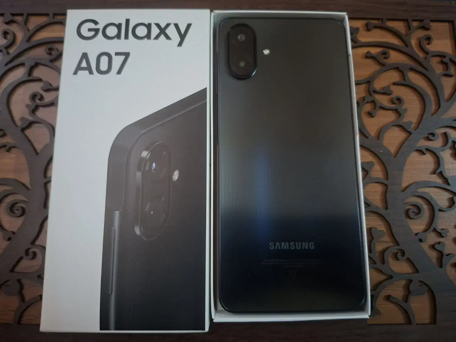 a07 مشکی رم ۴ حافظه ۶۴|موبایل|خرم‌آباد, |دیوار