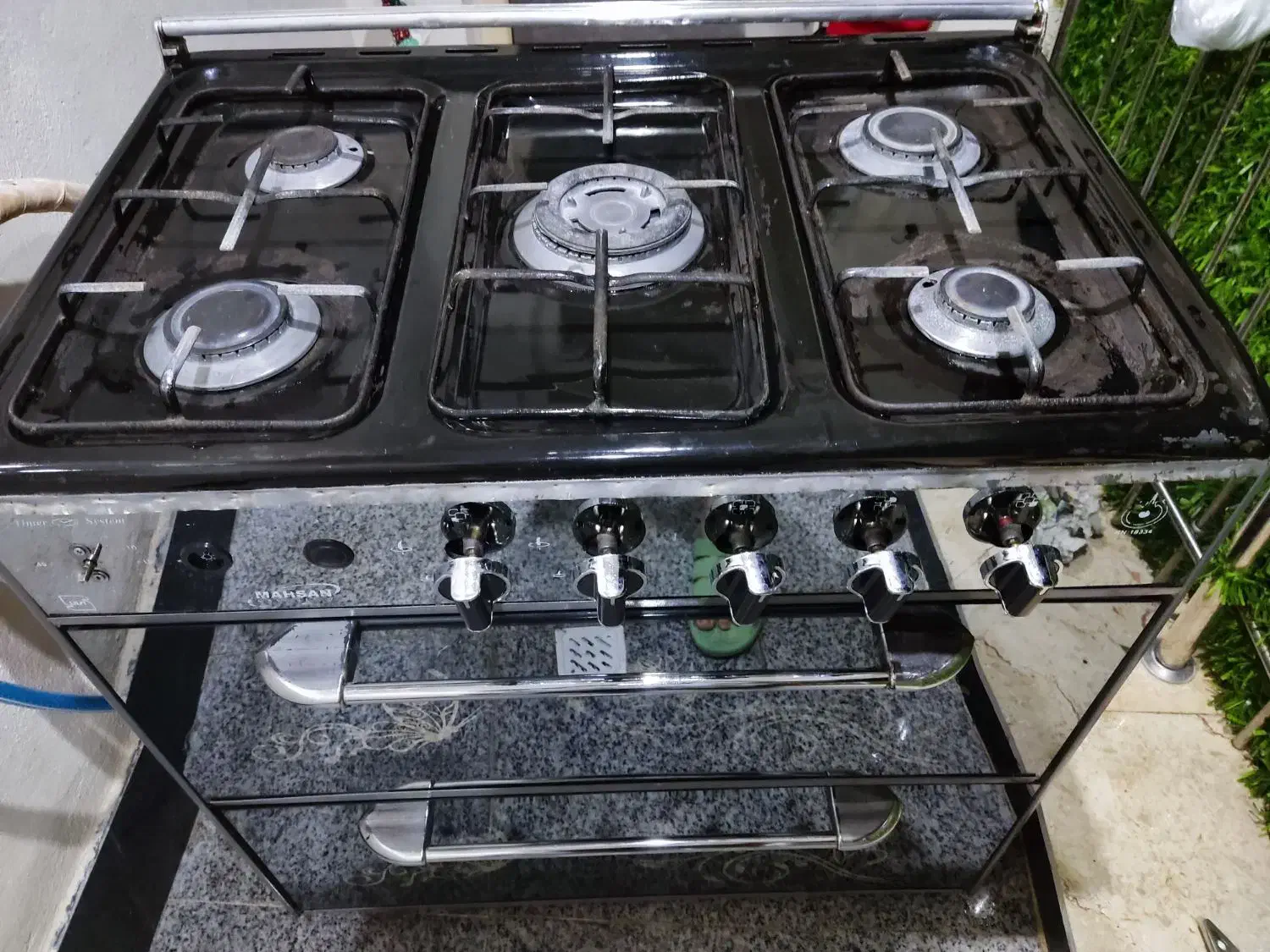 گاز پنج شعله کاملا سالم|اجاق گاز و لوازم برقی پخت‌وپز|شیراز, سرو|دیوار