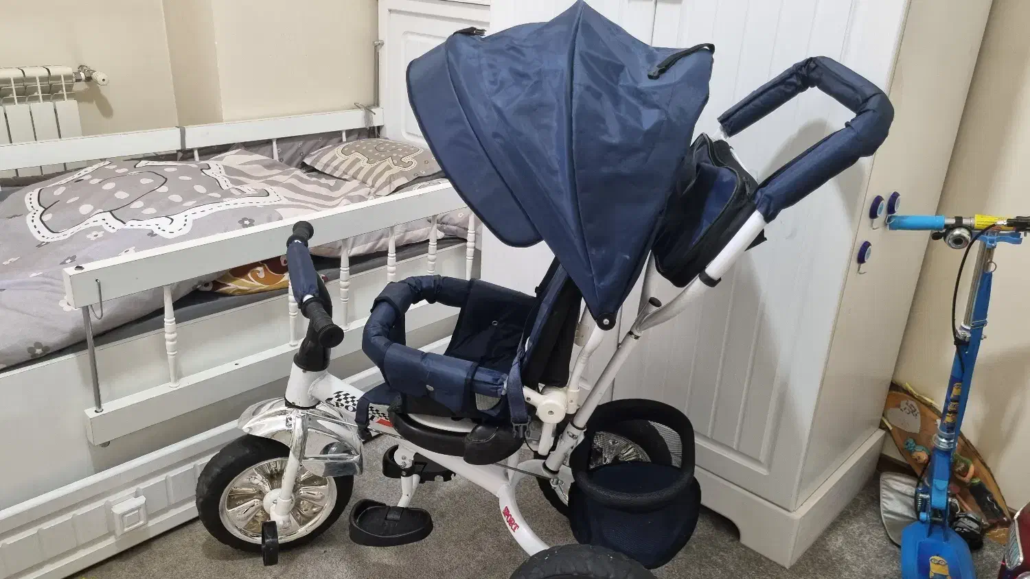 سه چرخه کودک|کالسکه و لوازم جانبی|کرج, اتحاد|دیوار