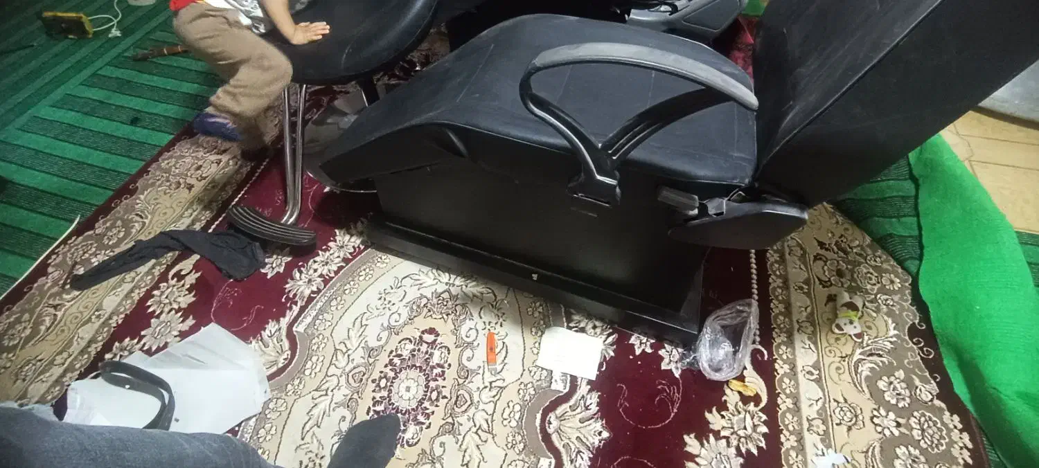 دو عدد صندلی تاشو سالم|صندلی و نیمکت|اهر, |دیوار