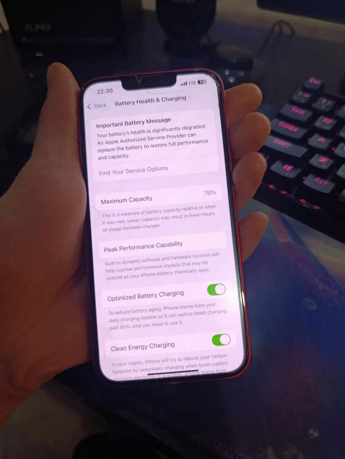 آیفون 13 Zaa دو سیم 256Gb|موبایل|رشت, کاکتوس|دیوار