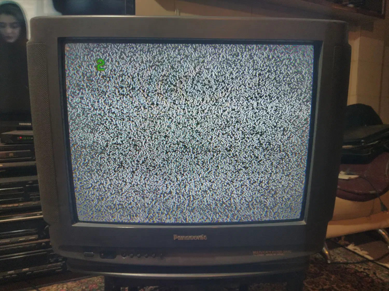 تلویزیون21اینچ پاناسونیک اصلی ژاپنی|تلویزیون و پروژکتور|کرمان, |دیوار