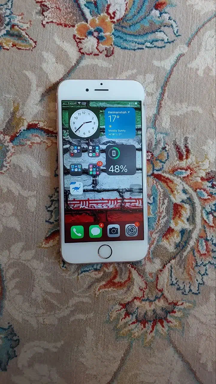 اپل آیفون 6s رزگلد|موبایل|کرمانشاه, |دیوار