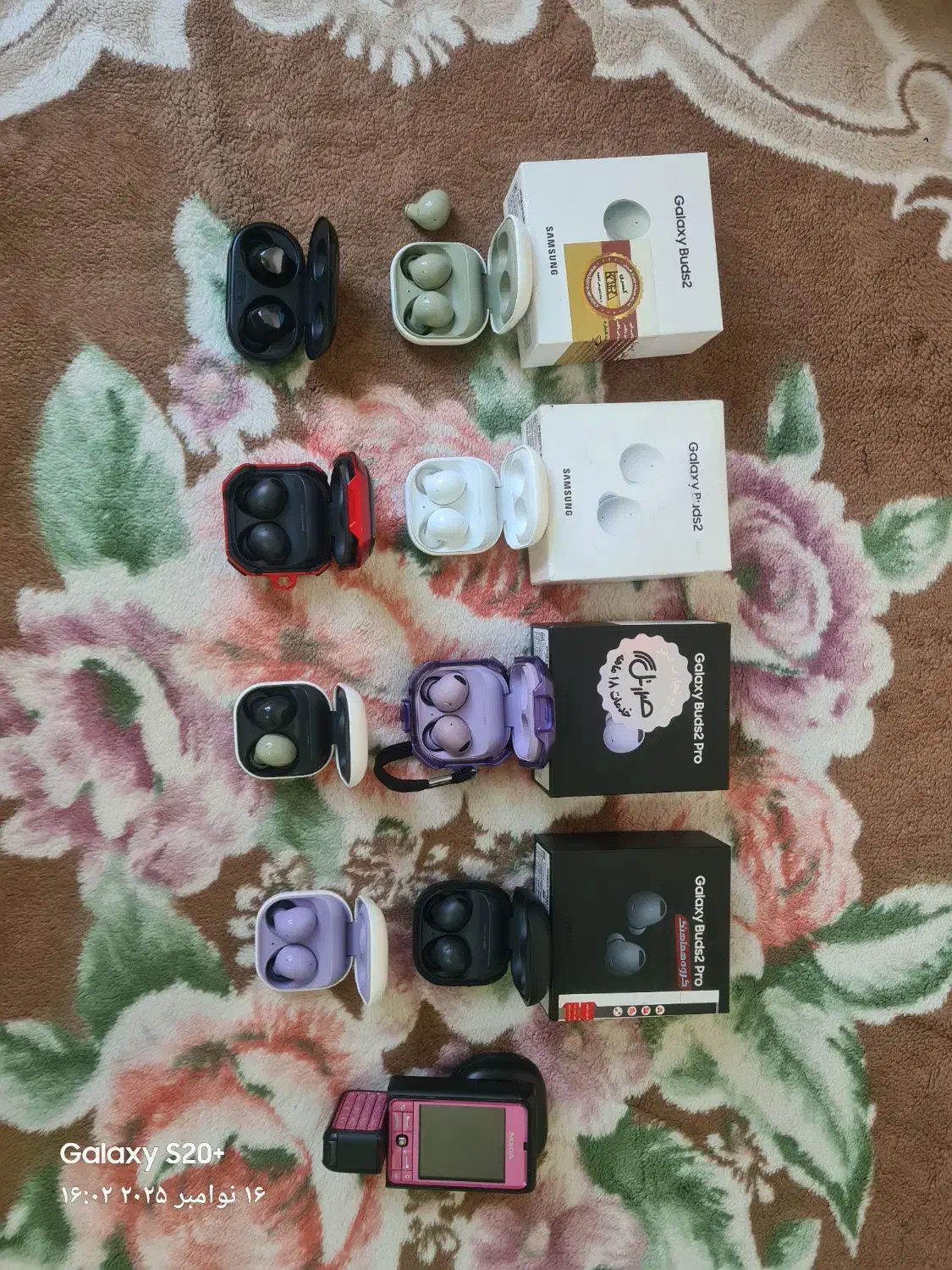 ایرپاد هندزفری سامسونگ گلگسی بادز ۲ و بادز ۲ پرو|لوازم جانبی موبایل و تبلت|مشکین‌دشت, |دیوار