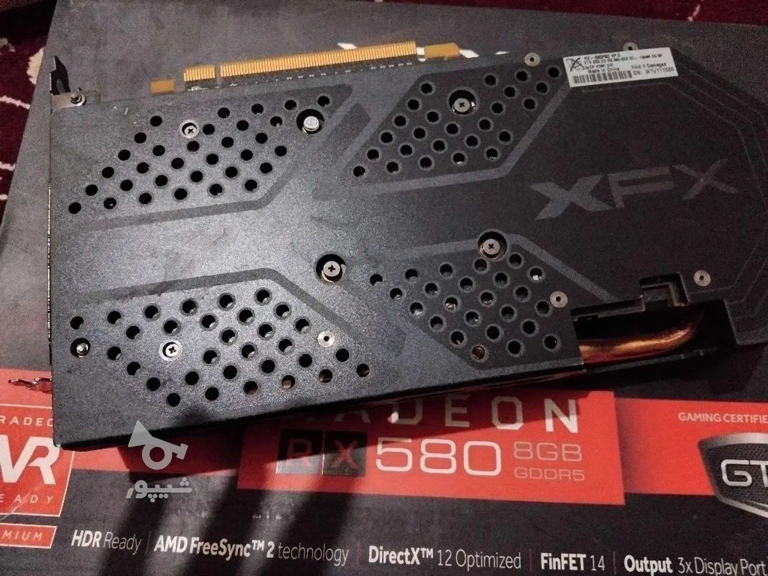 کارت گرافیک rx580 8g|قطعات و لوازم جانبی رایانه|قم, انصار‌الحسین|دیوار