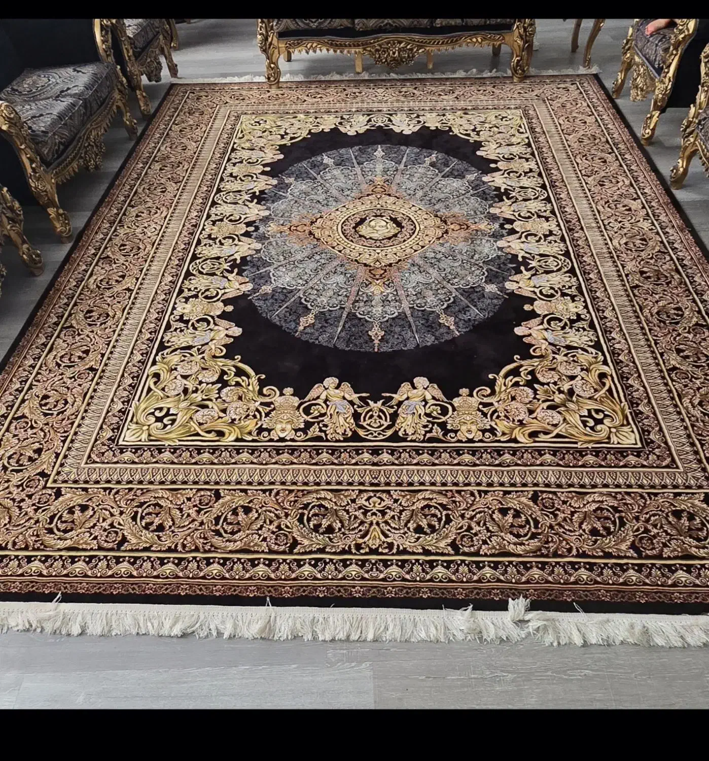 فرش ۱۲ متری|فرش|سنگر, |دیوار