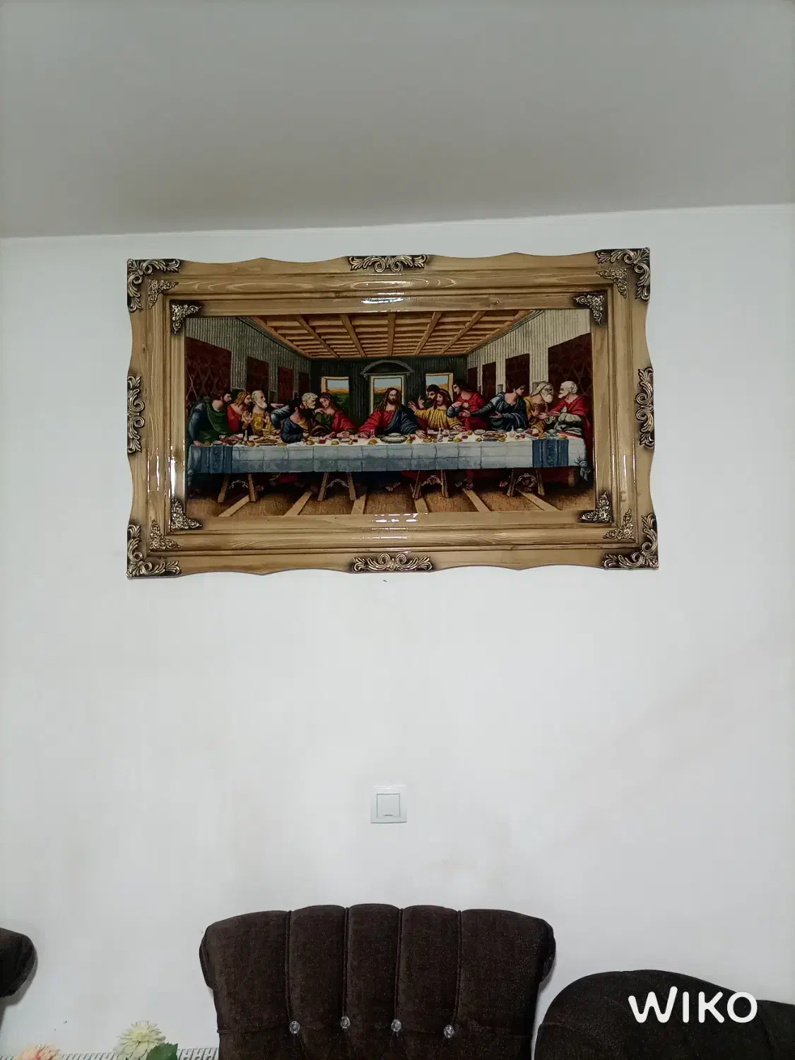 تابلو فرش دستباف شام آخر|تابلو فرش|همدان, |دیوار