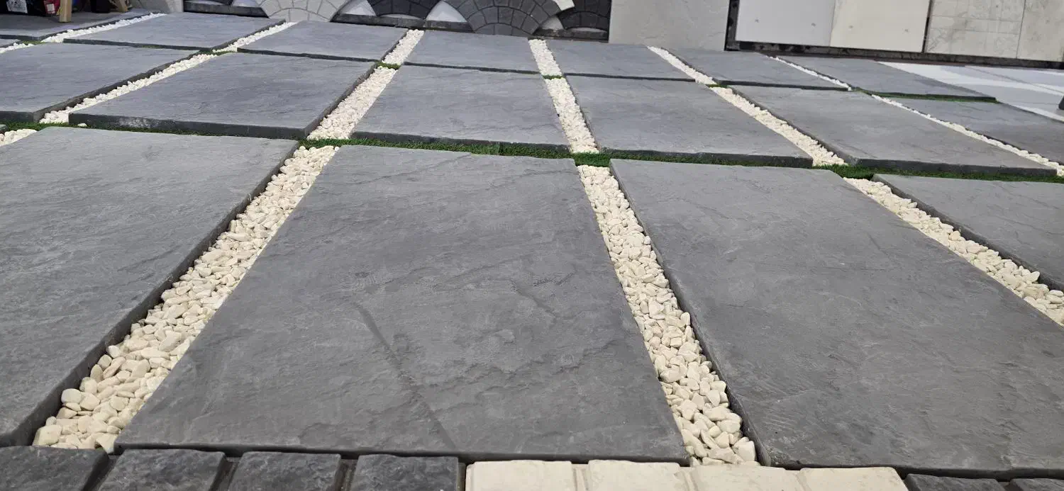 بتن اکسپوز کف موزائیک سنگفرش|مصالح و تجهیزات ساختمان|اصفهان, مشکین|دیوار