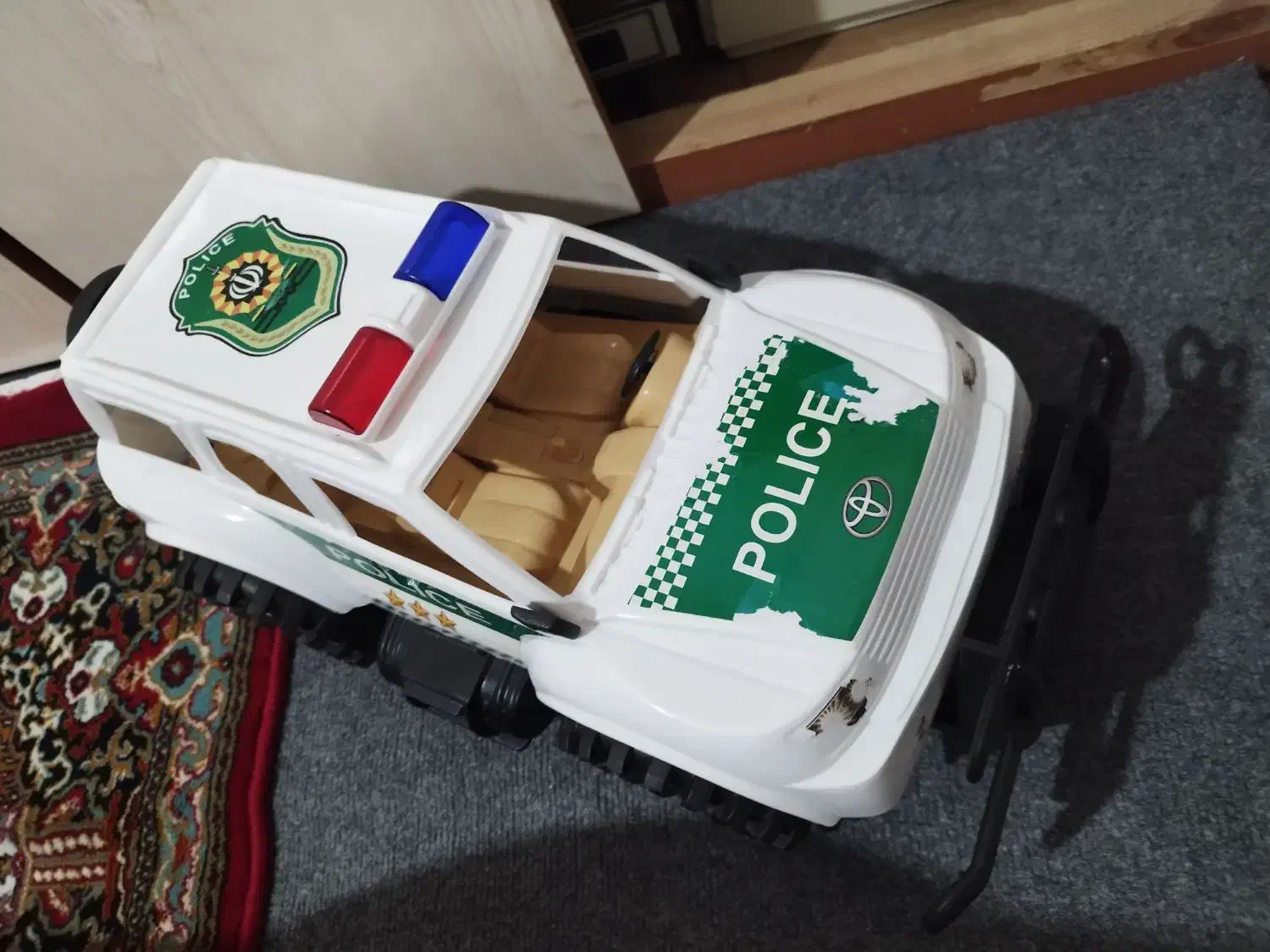 ماشین پلاستیکی اسباب بازی پلیس|اسباب‌بازی بچه|تبریز, |دیوار