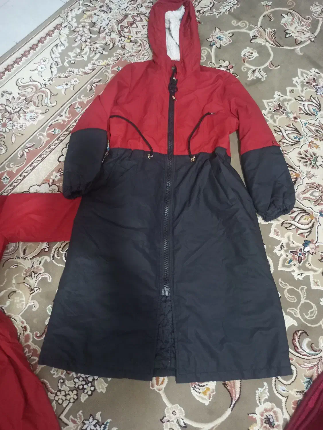 کاپشن  وبارانی در حد نو|لباس|خزل, |دیوار