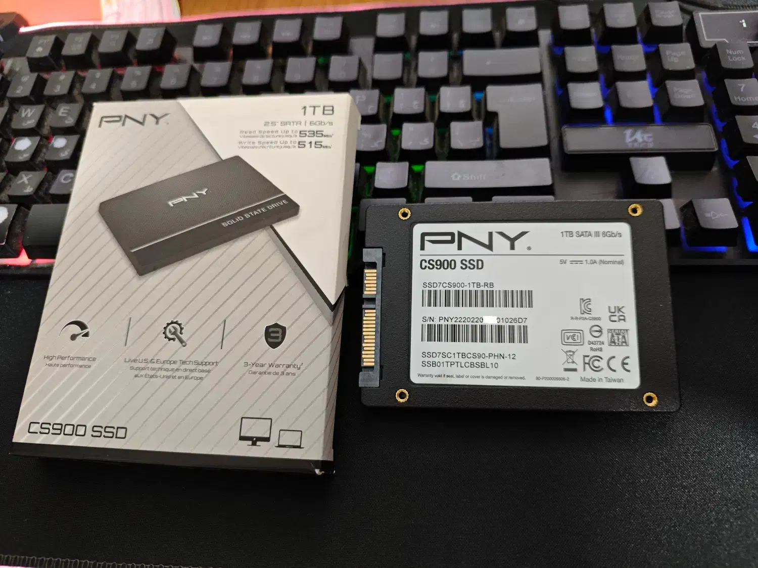 هارد اس اس دی یک ترابایت PNY CS900 1TB SSD|قطعات و لوازم جانبی رایانه|کرج, باغ سیب|دیوار