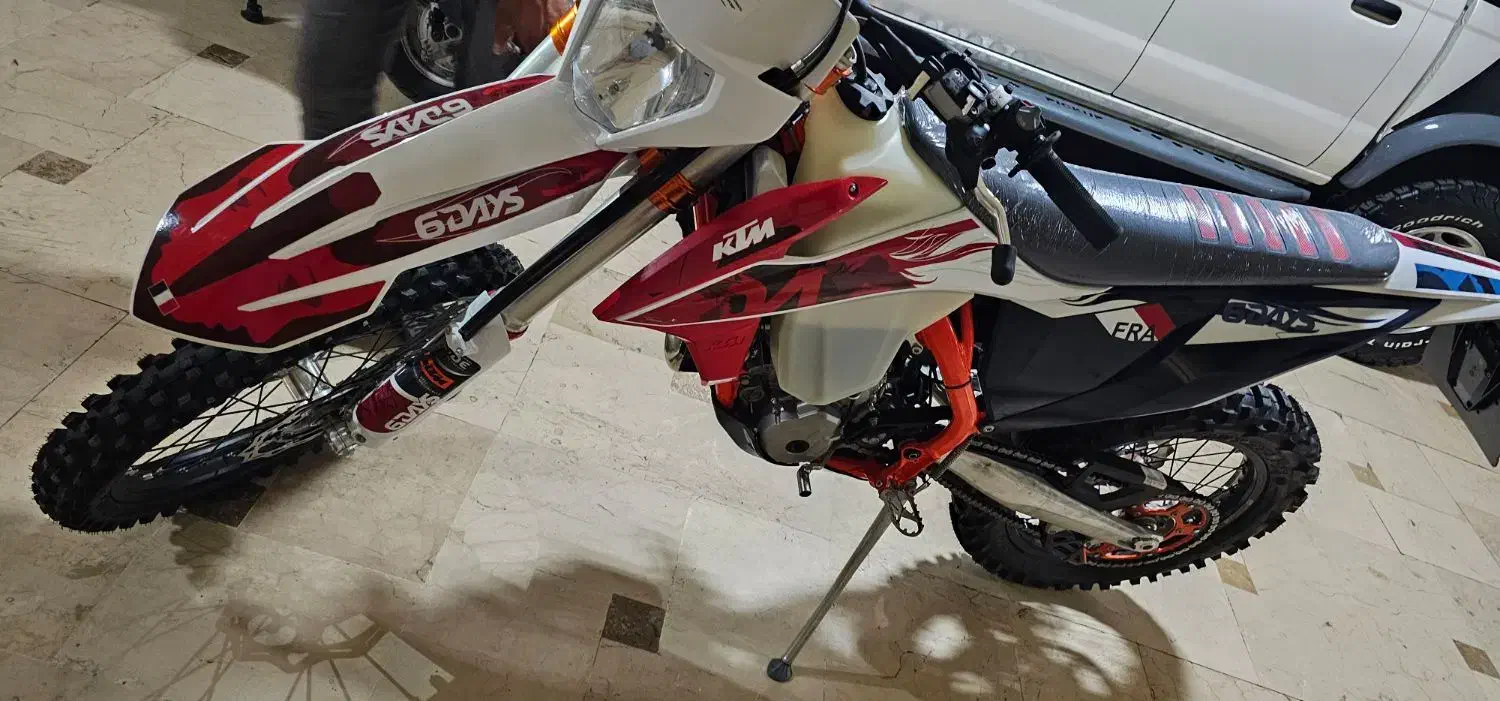 ktm 6days کی تی ام سیکس دیز ۲۵۰ اندرو|موتورسیکلت|تهران, دروس|دیوار