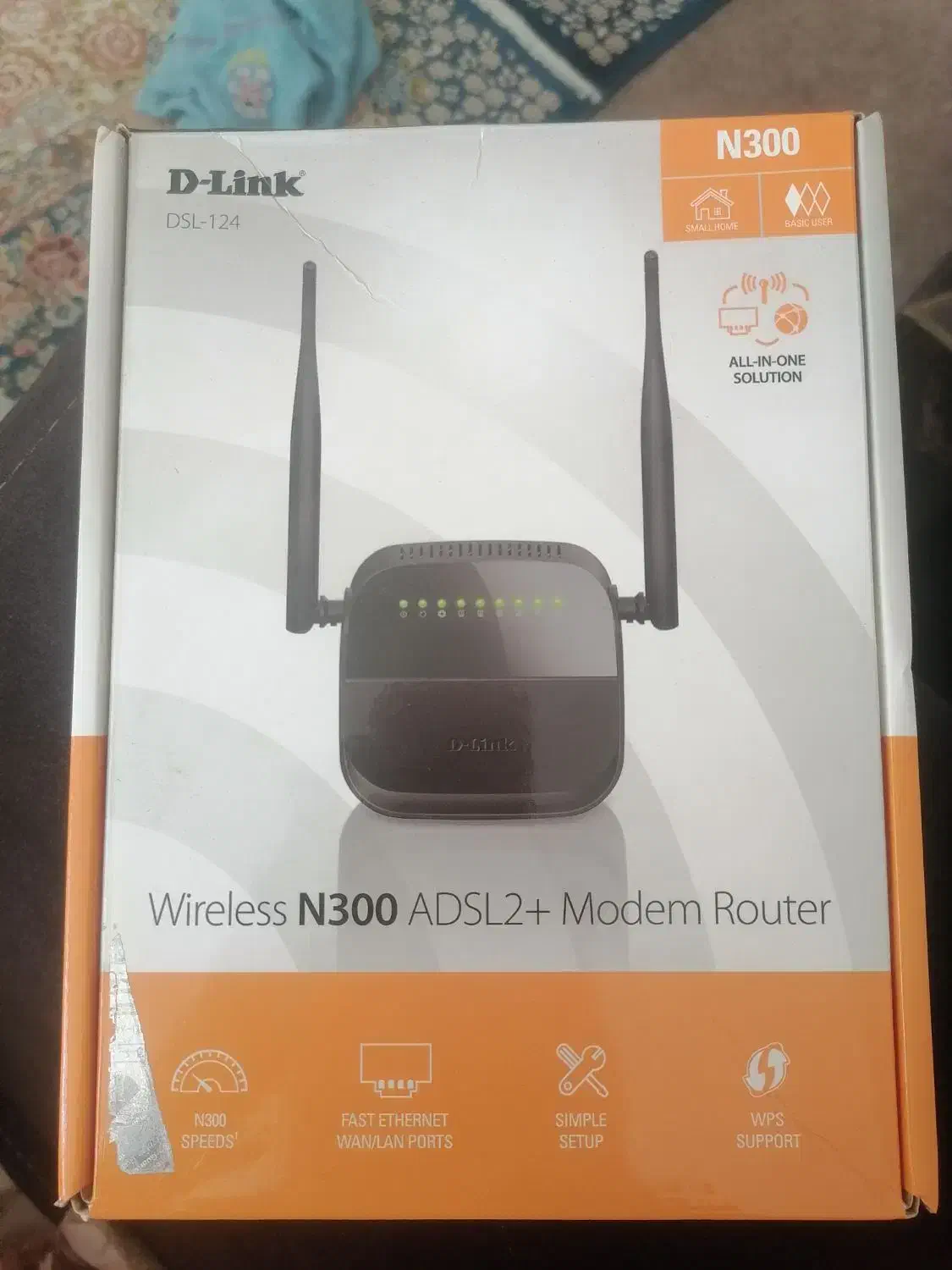 مودم D link  در حد نو|مودم و تجهیزات شبکه|خرم‌آباد, |دیوار