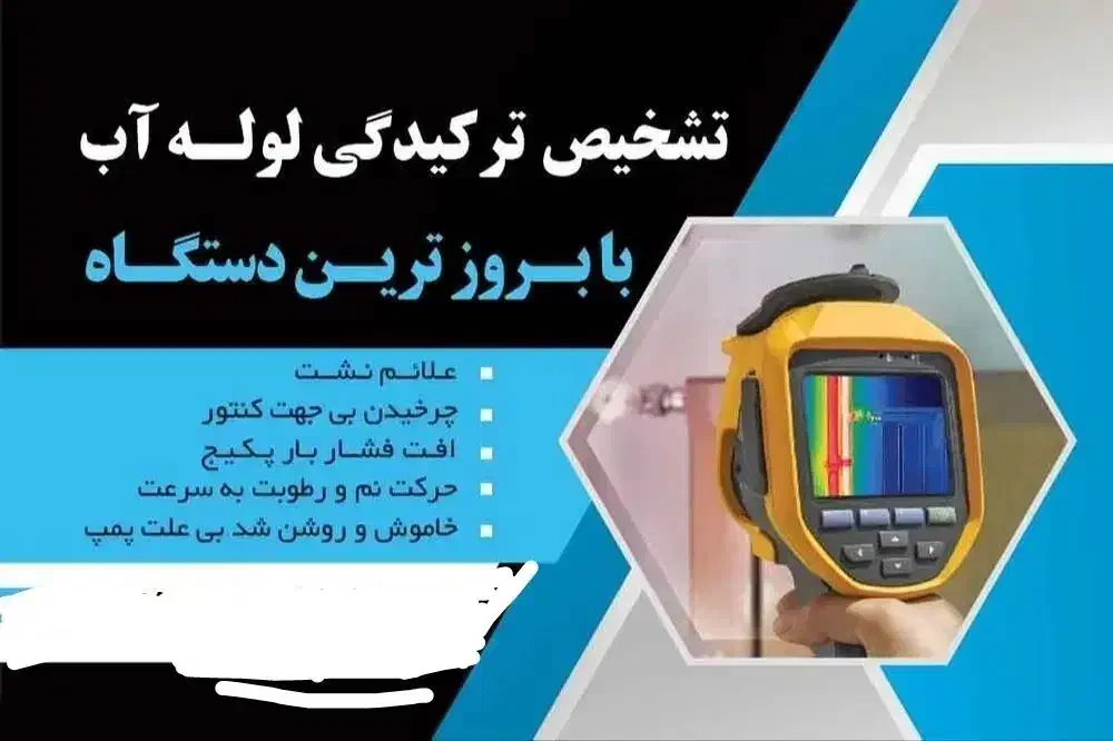 نشت یابی با بروزترین دستگاه|خدمات پیشه و مهارت|ملایر, |دیوار