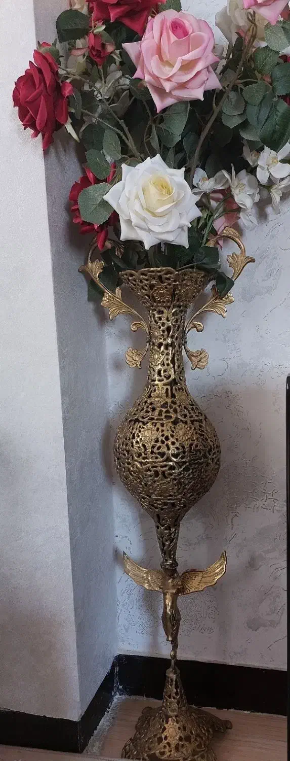 گلدان برنز|گل مصنوعی|همدان, |دیوار