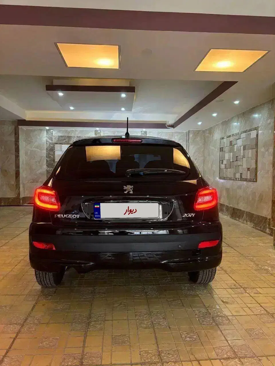 207 ارتقاپانا مشکی ابنوس 1404|خودرو سواری و وانت|هشتگرد, شهرک بعثت|دیوار