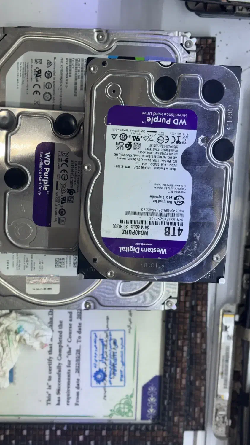 هارد 4 ترا بایت بنفش|قطعات و لوازم جانبی رایانه|مرودشت, ابوذر شمالی‎|دیوار