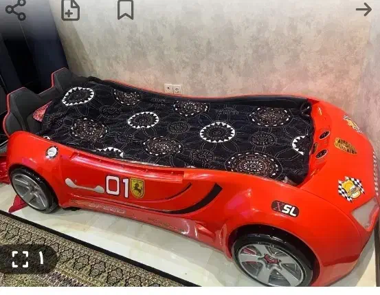 تخت ماشین|تخت و صندلی بچه|رشت, باهنر|دیوار