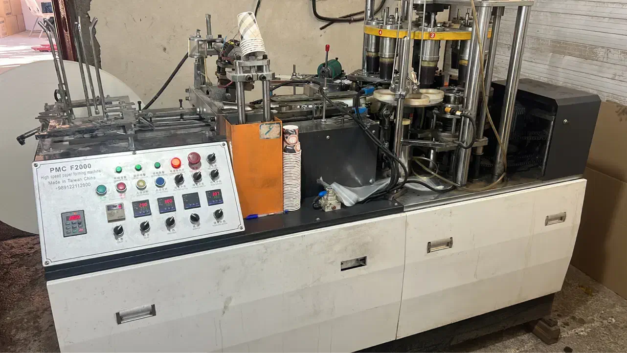 فروش انواع دستگاه های لیوان کاغذی|ماشین‌آلات صنعتی|هشتگرد, اردهه|دیوار