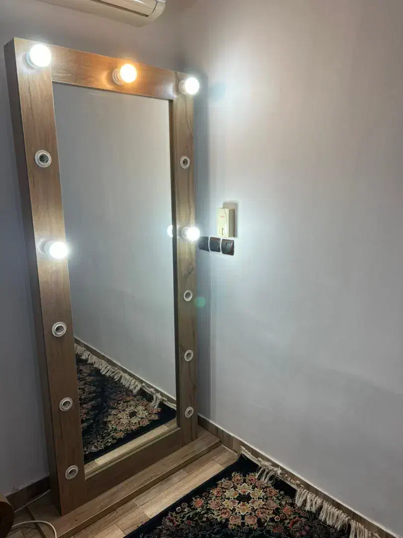 اینه قدی چراغ دار|آینه|پیربازار, |دیوار