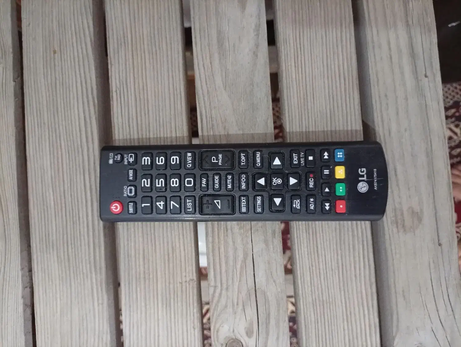 کنترل اصلی تلویزیون ال جی ۴۹اینچ|تلویزیون و پروژکتور|بوشهر, |دیوار