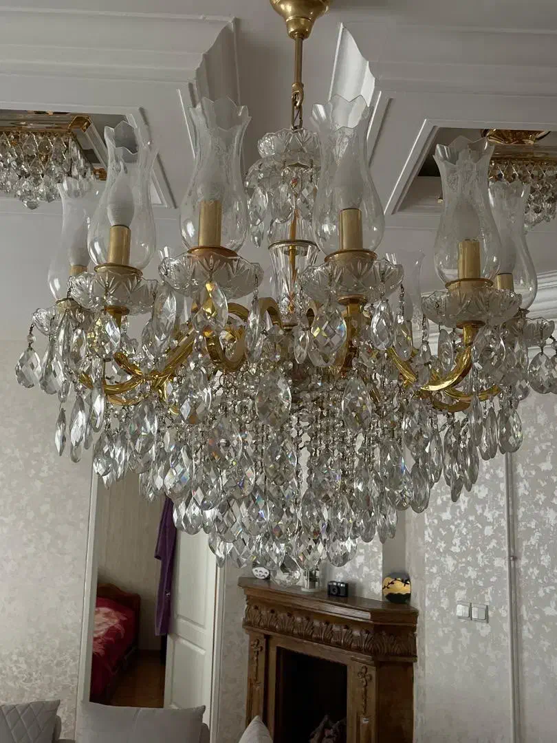 لوستر|لوستر و چراغ آویز|اسالم, |دیوار