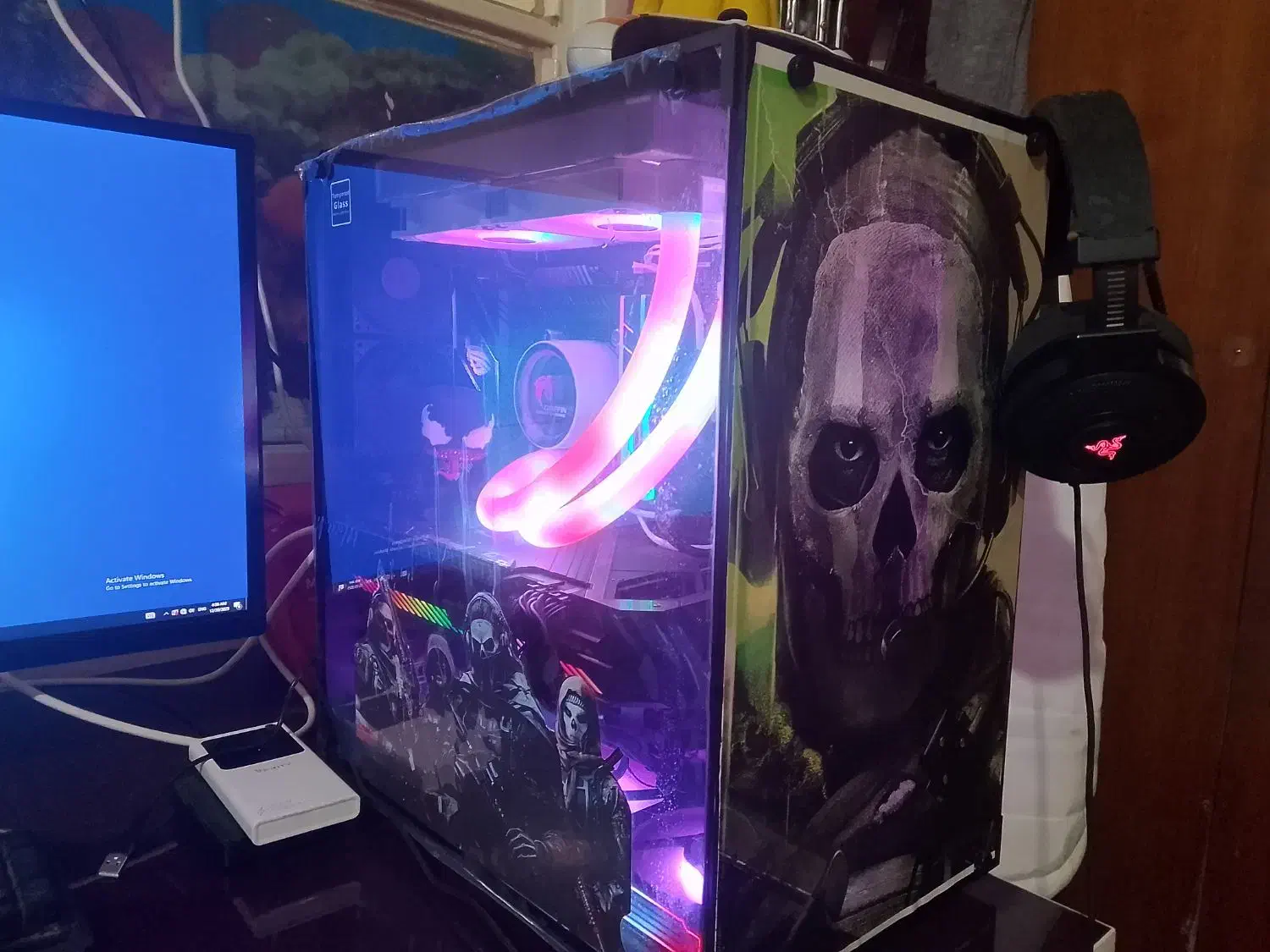 کیس گیمینگ نسل۱۱|رایانه رومیزی|خورموج, |دیوار