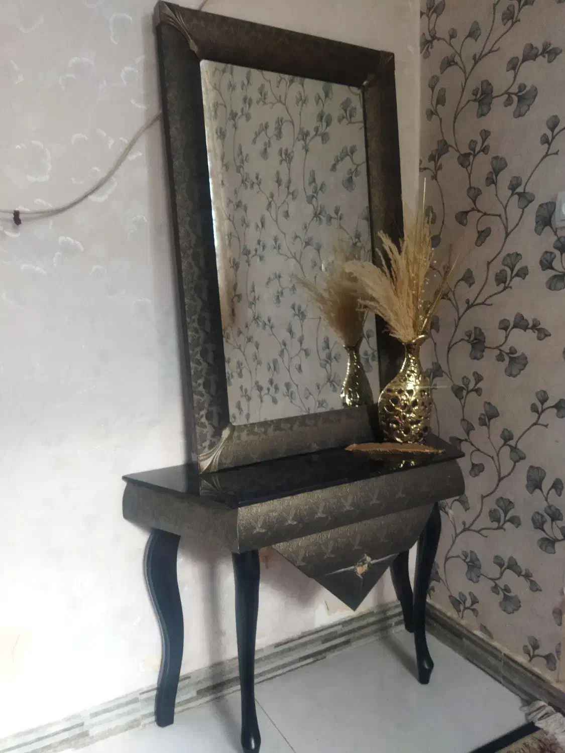 آیینه وکنسول|بوفه، ویترین، کنسول|کرمانشاه, |دیوار