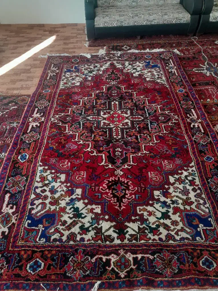 جفت ۲در۳ دستباف  مهربان|فرش|خواجه, |دیوار