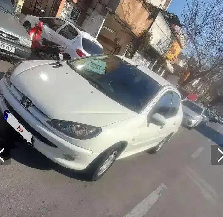 پژو ۲۰۶SD مدل ۸۸ اتوماتیک V9 سفید|خودرو سواری و وانت|تهران, جوادیه تهرانپارس|دیوار