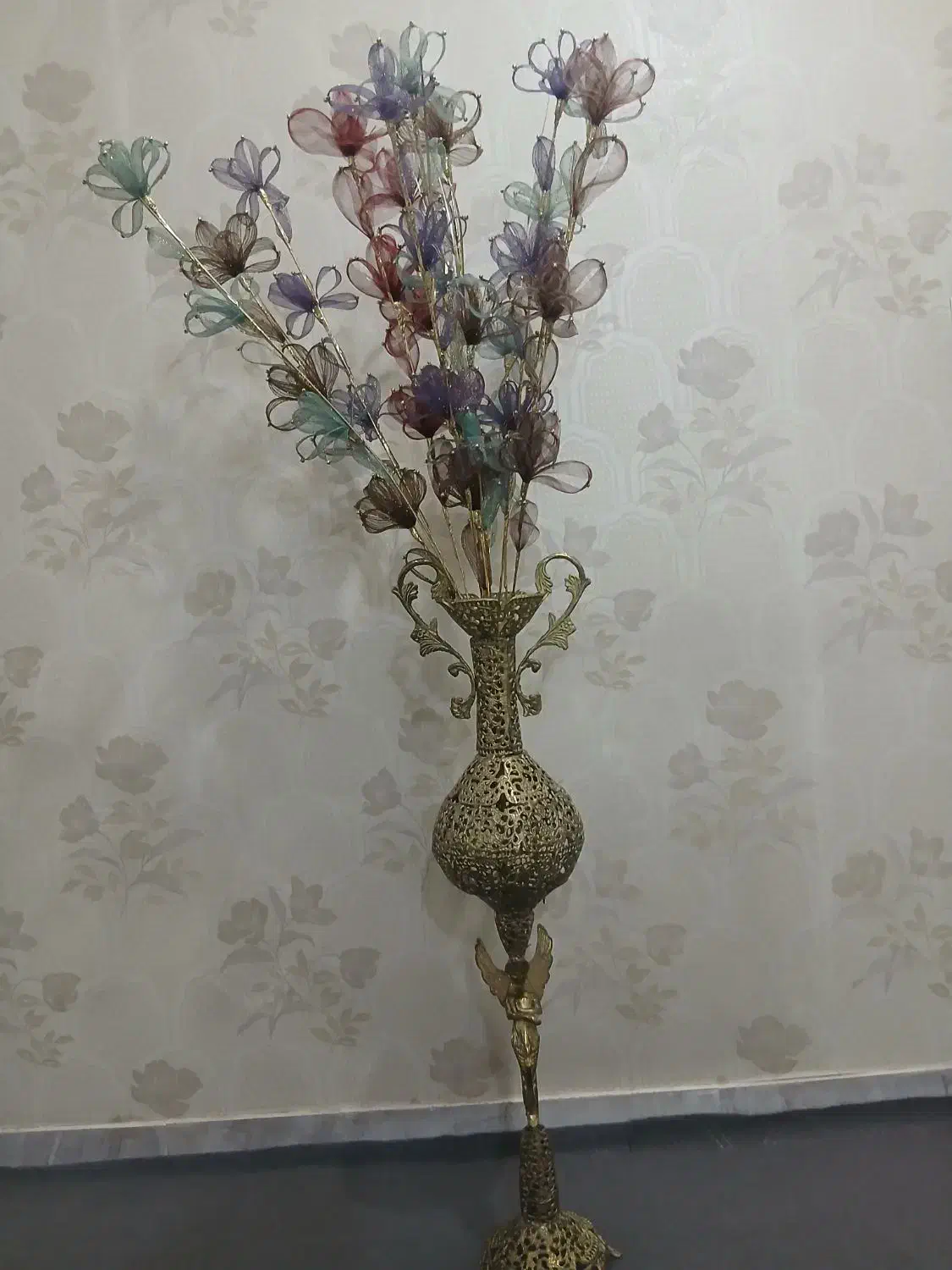 گلدان برنجی|کلکسیون اشیاء عتیقه|تهران, مشیریه|دیوار