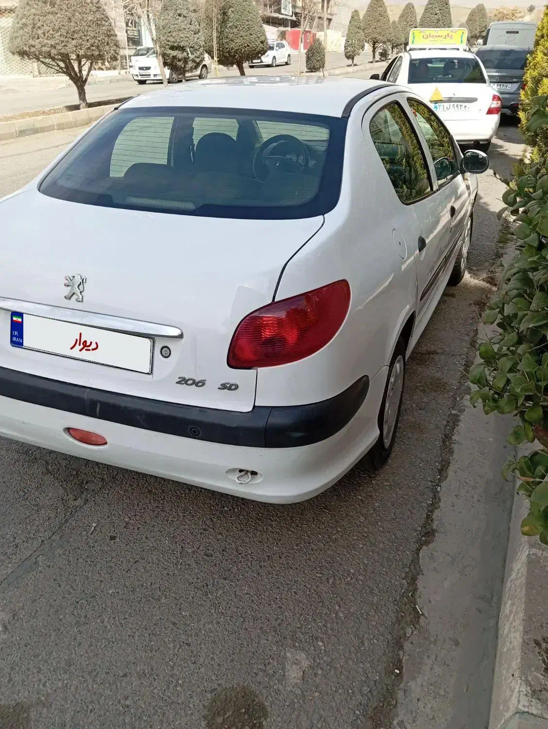 206 SD مدل ۹۵ v8|خودرو سواری و وانت|کرج, باغستان|دیوار