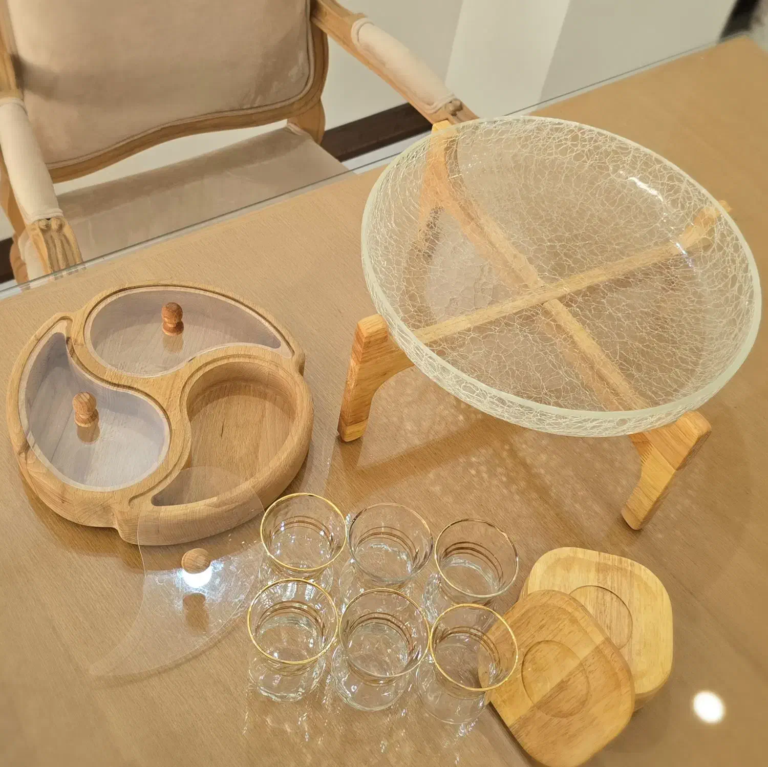 ظروف پذیرایی بامبو|ظروف سرو و پذیرایی|تهران, صادقیه|دیوار