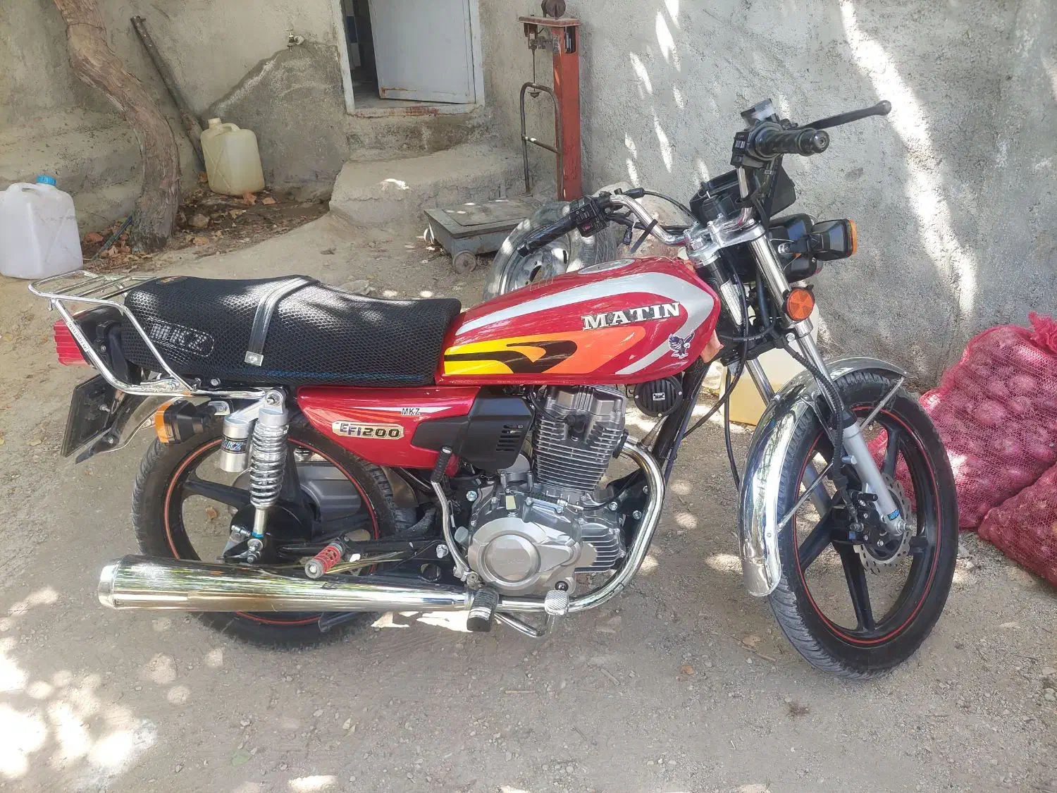 فروش موتورسیکلت متین ۴۰۳|موتورسیکلت|شیراز, پارک آزادی|دیوار