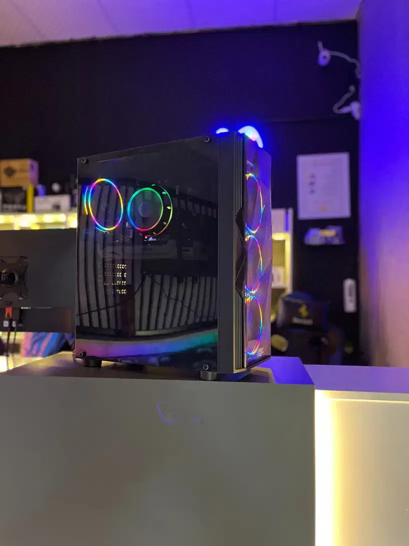 کیس گیمینگ و رندرینگ /12400f/1060|رایانه رومیزی|تهران, شهرک چیتگر|دیوار