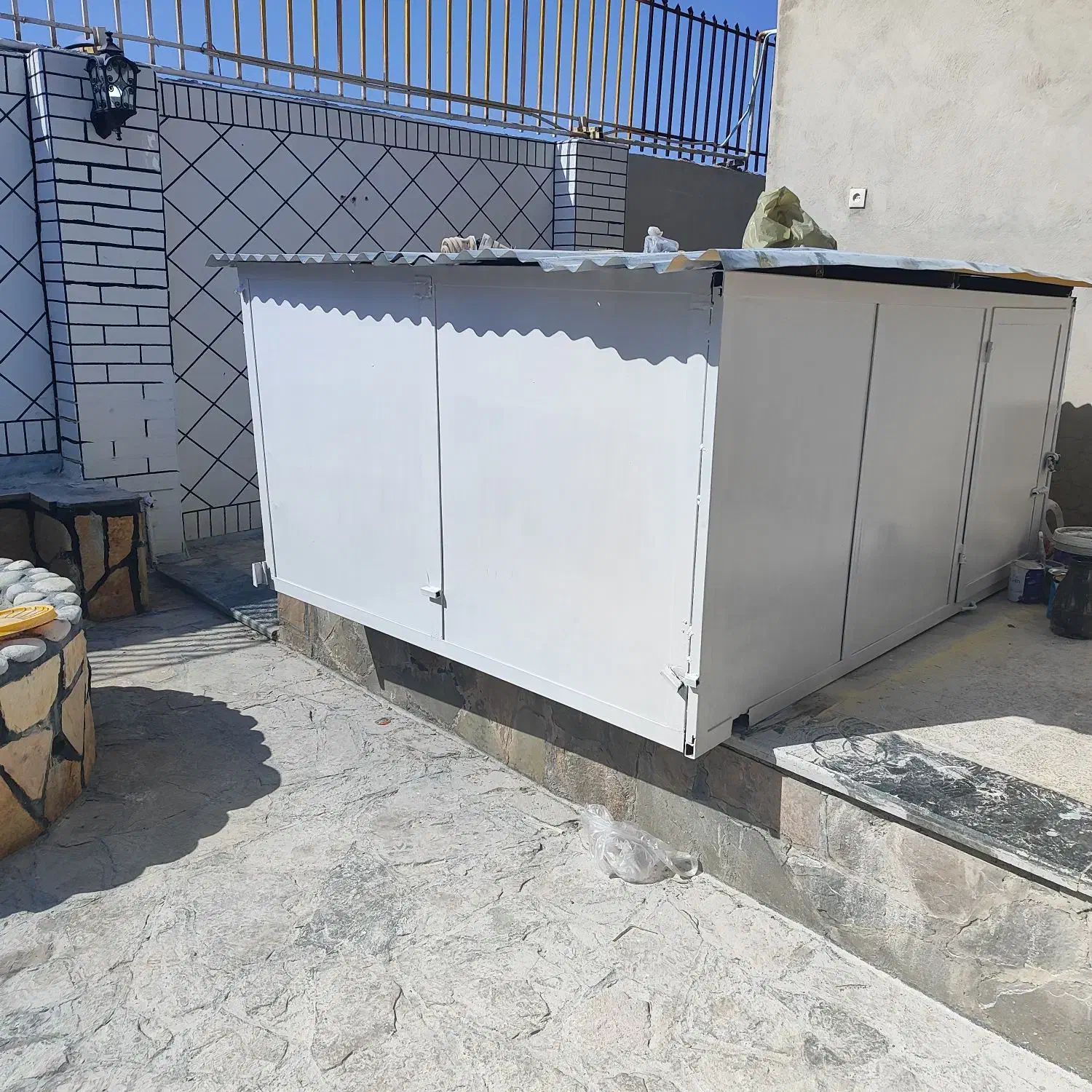 اتاقک فلزی|مصالح و تجهیزات ساختمان|ماهان, |دیوار