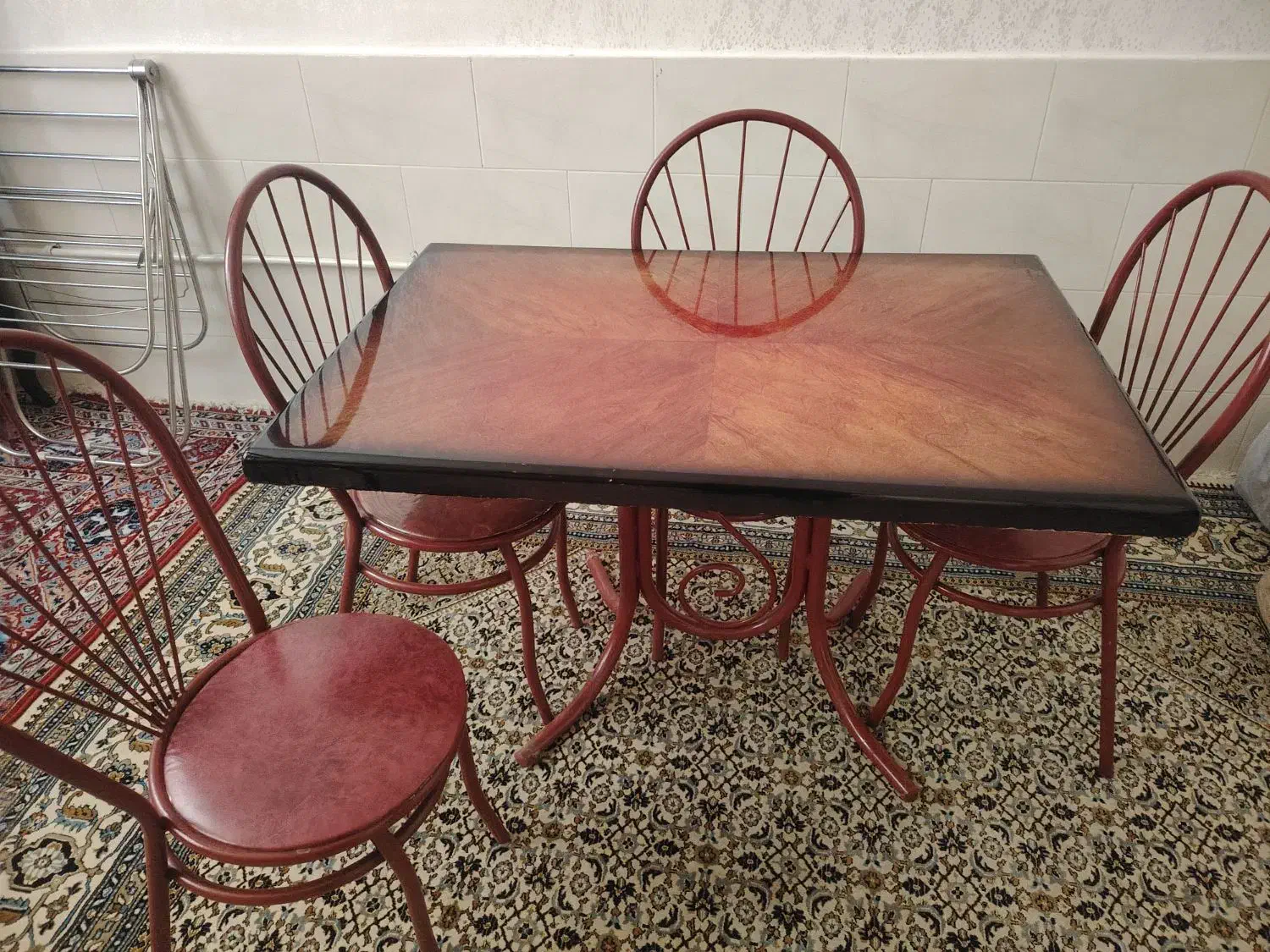 میز ناهارخوری|میز و صندلی غذاخوری|شهر بابک, |دیوار