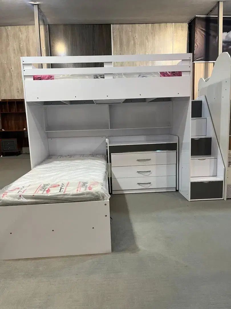 با تخت دوطبقه دعوا سرجا ممنوعه|تخت و سرویس خواب|اردکان, |دیوار