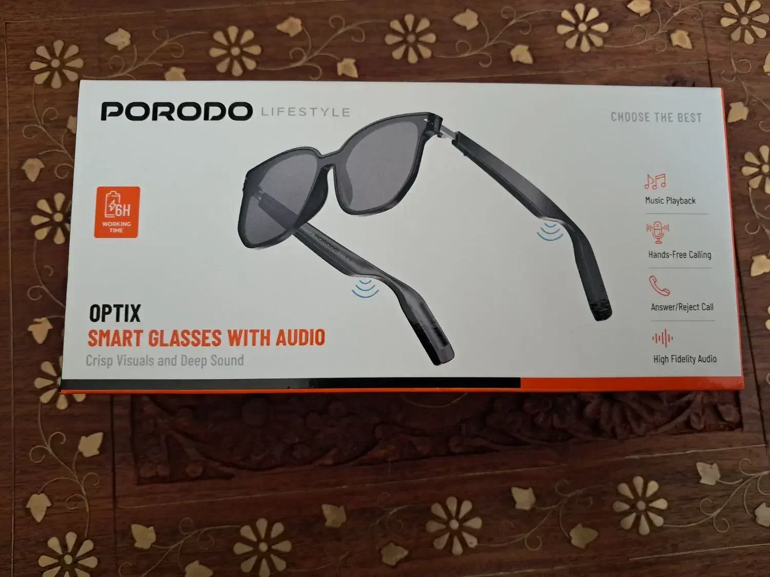 عینک صوتی هوشمند PORODO|لوازم جانبی موبایل و تبلت|تبریز, |دیوار