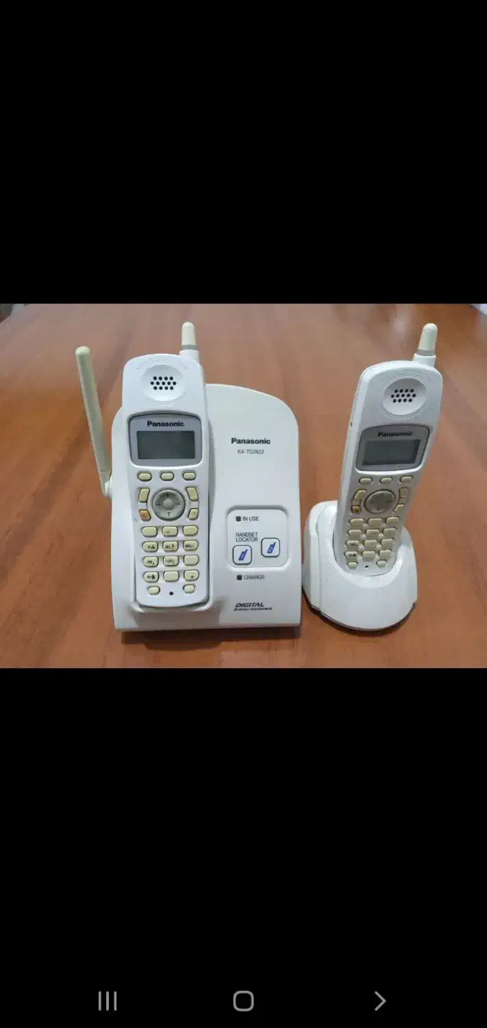 گوشی بیسیمی پاناسونیک اصل|تلفن رومیزی|کرج, آق تپه|دیوار