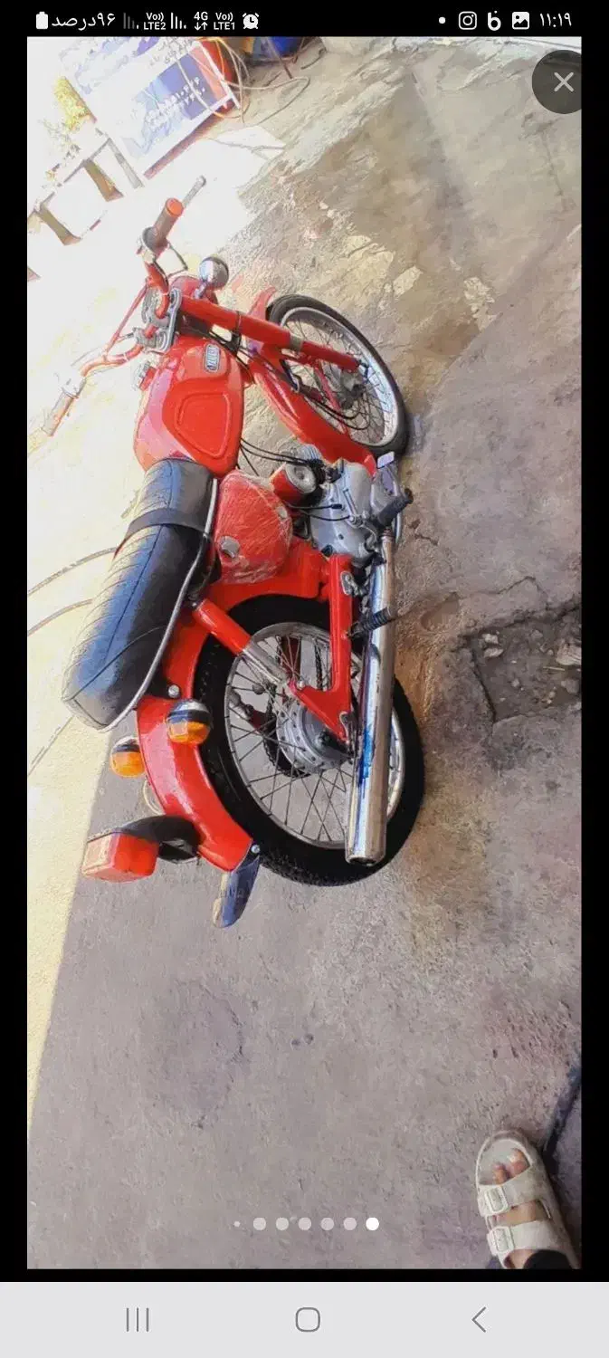 موتور یاماها دنده قورباغه 80|موتورسیکلت|هشتگرد, تهران دشت|دیوار