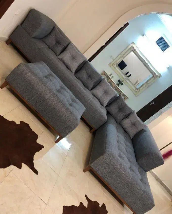 مبل ال ۱۱۸۰۰ با ضمانت(مدت محدود)|مبلمان خانگی و میز عسلی|مشهد, گرجی علیا|دیوار