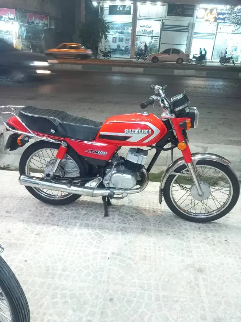 فروش موتور سیکلت سوزوکی|موتورسیکلت|کاکی, |دیوار