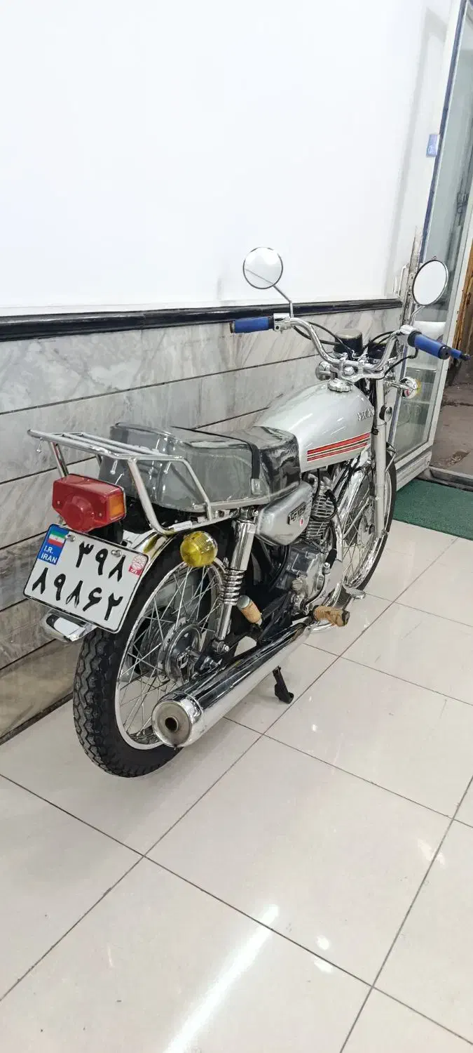 مدل 83موتور 125عتیقه پلاک ملی|موتورسیکلت|آذرشهر, |دیوار