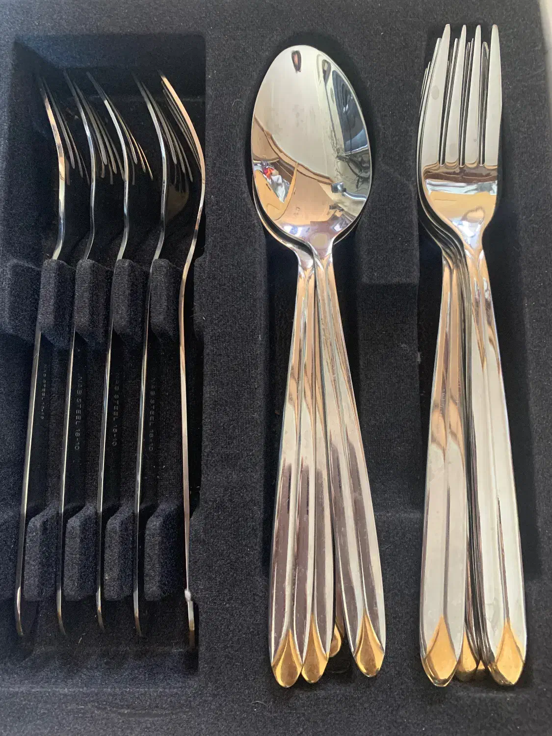 قاشق چنگال ناب استیل|ظروف سرو و پذیرایی|تهران, ظفر|دیوار